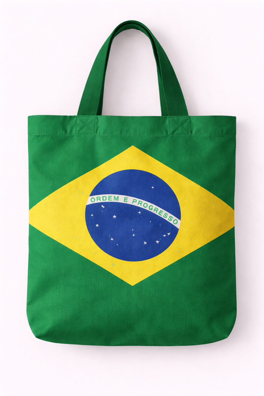 Ecobag Vai Brasil bandeira