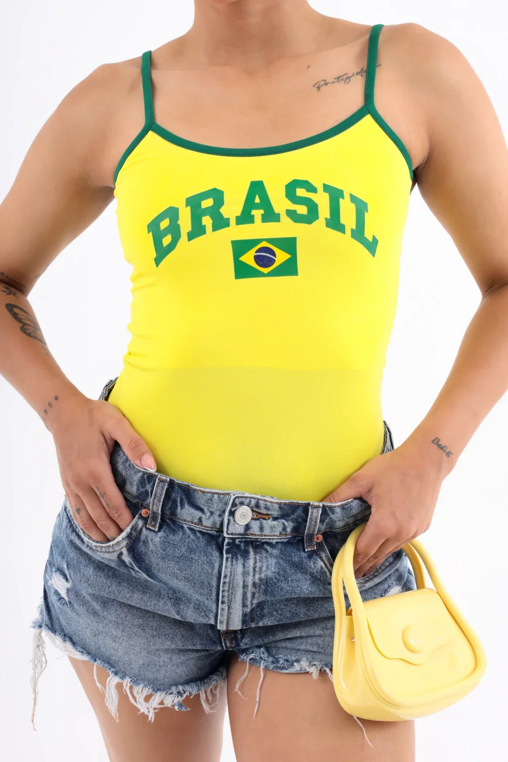 Regata Vai Brasil alça fina