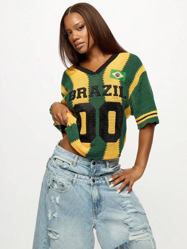 Camisa Tricot Vai Brasil 00