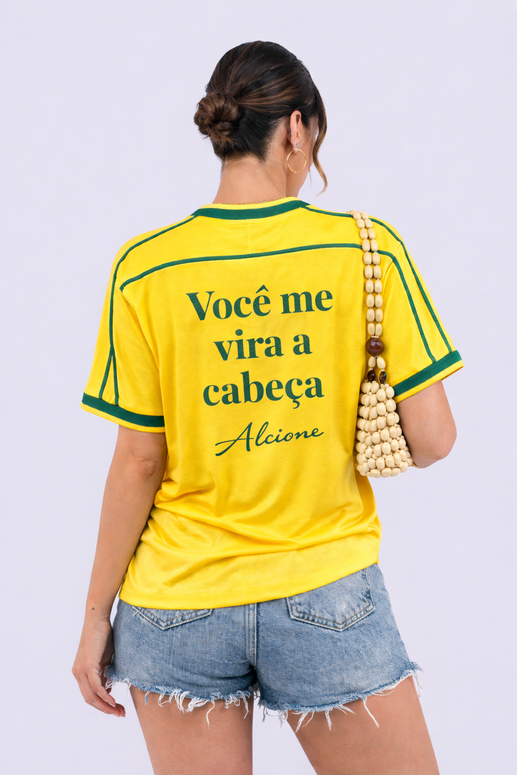 Camisa Oversized Vai Brasil Alcione - Edição limitada