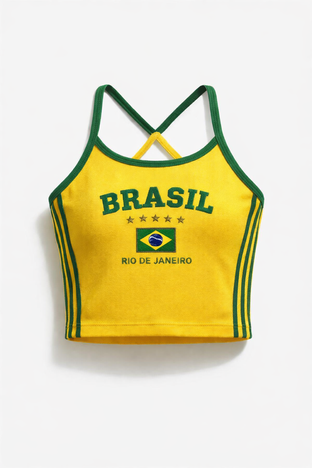 Cropped Vai Brasil Rio Halter